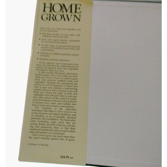 Home Grown Denys De Saulles Hardcover Gardening Book - Picture 3 of 6